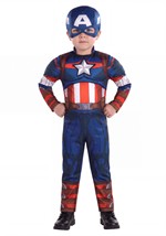 BOYS TODDLER CAPTAIN AMERICA COSTUME Alt 1