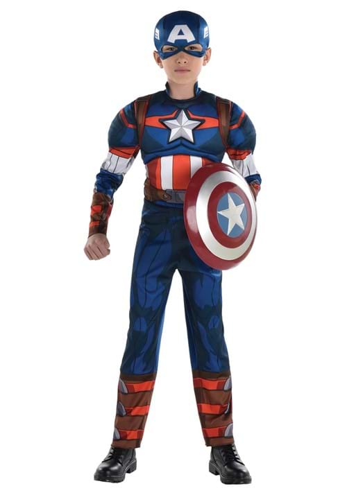 Captain America Boys Costume