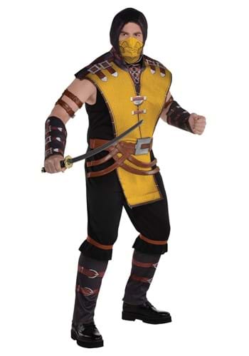 Mortal Kombat Mens Scorpion Costume