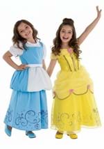 GIRLS REVERSIBLE BELLE COSTUME Alt 2