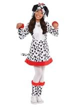Dotted Dalmatian Doggy Costume Dress for Girls