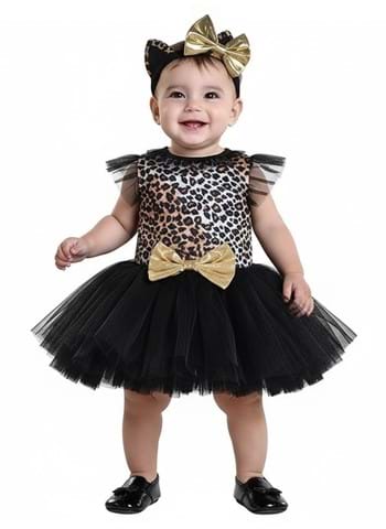Girls Cute Leopard Cat Infant Costume UPD