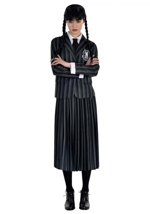 Wednesday Nevermore Girl's Costume