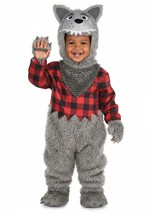 Grey Baby Werewolf Infant Costume Alt 2