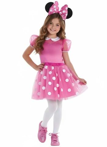 Pink Minnie Mouse Dress Costume for Girls UPD