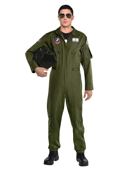 Top Gun Movie Flight Uniform Costume for Men | Top Gun Costumes