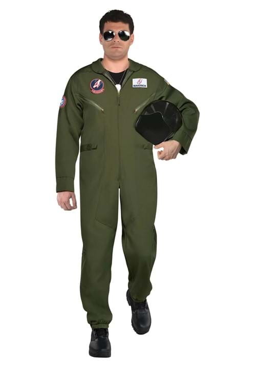 Top Gun Movie Flight Uniform Costume for Men | Top Gun Costumes