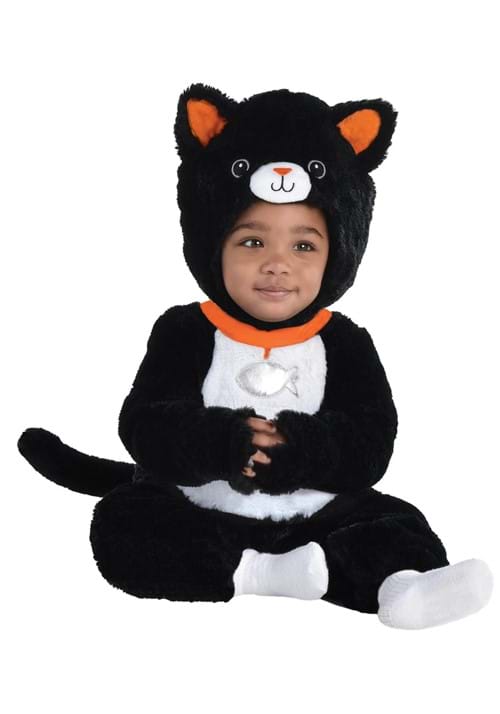 Baby Cuddly Black Cat Costume