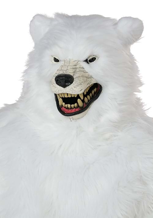 Deluxe Polar Bear with Ani Motion Adult Costume Mask