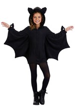 Girl's Cozy Fleece Bat Zip Up Dress Costume