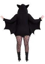 Women's Plus Cozy Fleece Bat Zip Up Dress Alt 1