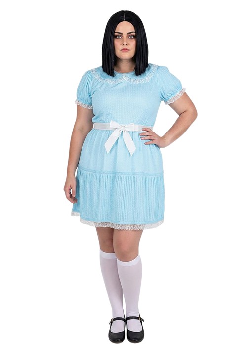 Plus Size Deluxe Creepy Twin Sister Women's Costume update
