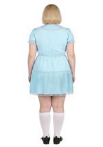 Plus Deluxe Creepy Twin Sister Womens Costume Alt 1