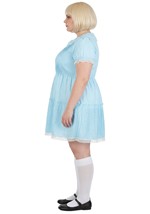 Plus Deluxe Creepy Twin Sister Womens Costume Alt 2