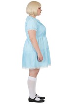 Plus Deluxe Creepy Twin Sister Womens Costume Alt 3