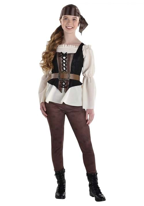 Pirate Shipwrecked Girls Costume