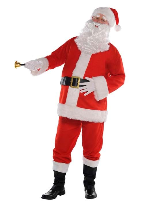 Seasonal Santa Suit Pullover Mens Costume