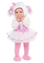 Girls Little Pink Lamb Infant Costume