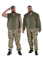 Plus Size Soldier Costume for Men