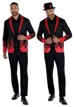Devil Flame Mens Costume Jacket