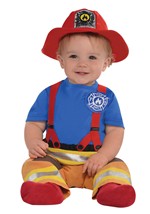 INFANTS FIRST FIREMAN COSTUME Alt 1