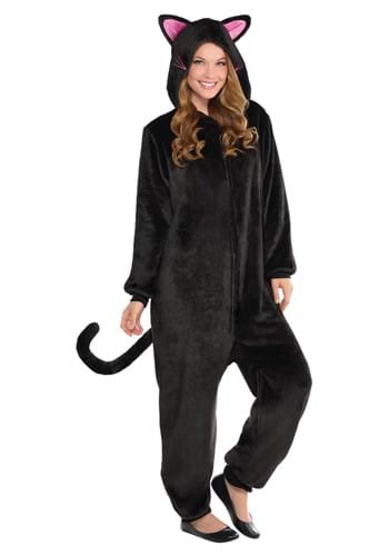 Zipsters Zipster Black Cat Adult Costume
