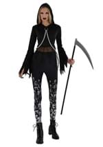 Women's Goth Reaper Costume Alt 1