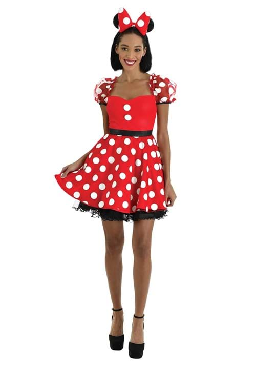 Minnie Mouse Polka Dot Costume for Women