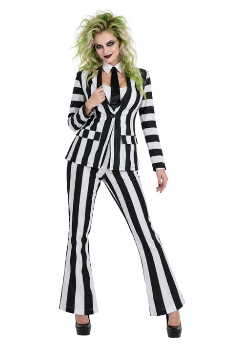 Beetlejuice Classic Suit Womens Costume UPD 1