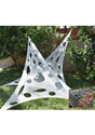 White Stretch Web Material Decoration