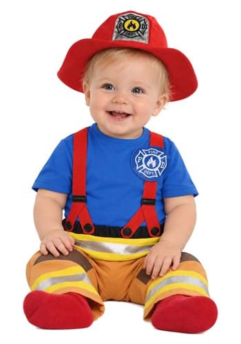 Fire Fireman Infant Costume Main 1