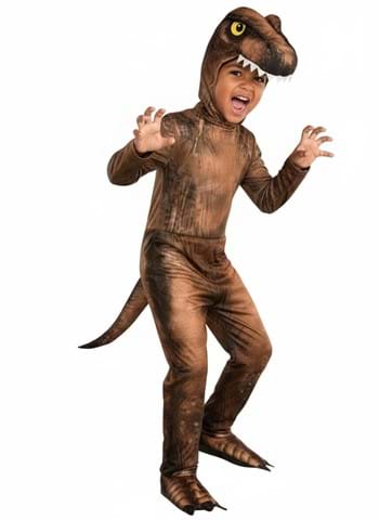 Boys Toddler Jurassic T Rex Jumpsuit Costume UPD