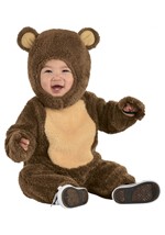 Infant Cuddly Teddy Bear Costume Alt 1