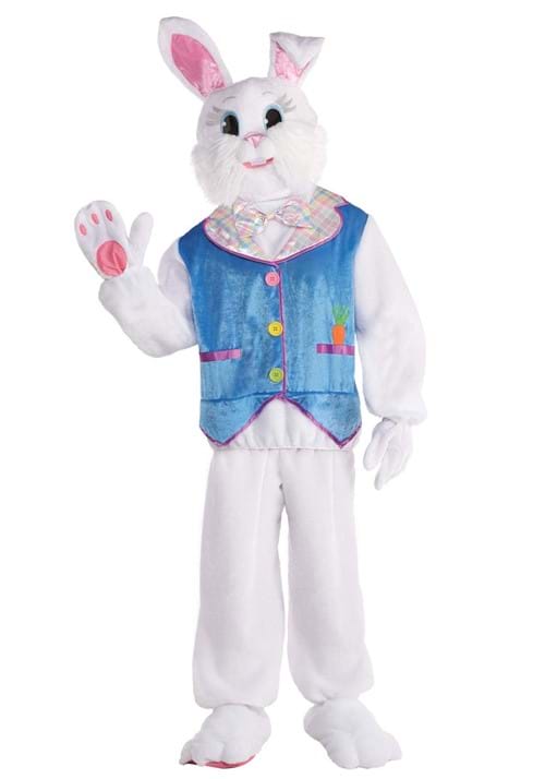 Hop into Spring Easter Bunny Adult Costume