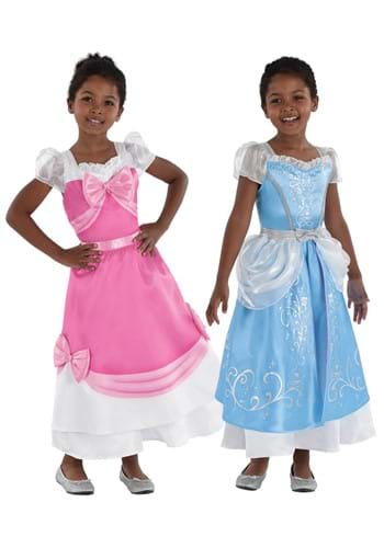 Girls Toddler Cinderella Reversible Costume