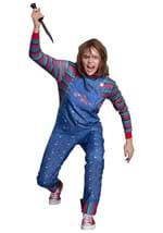 WOMENS PLUS CHUCKY COSTUME Alt 1