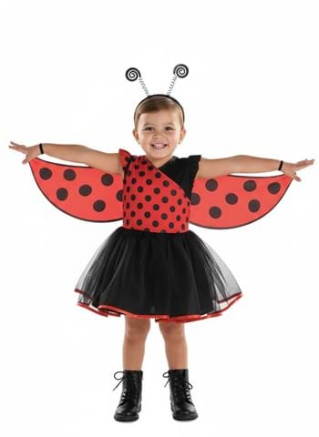 Lovely Ladybug Costume Dress for Girls UPD