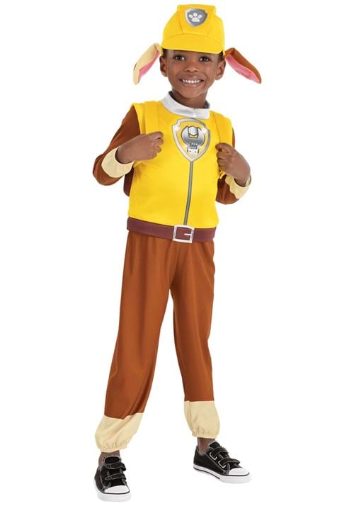 Boys Paw Patrol Rubble Toddler Costume