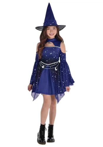 Moonlight Blue Witch Girls Costume