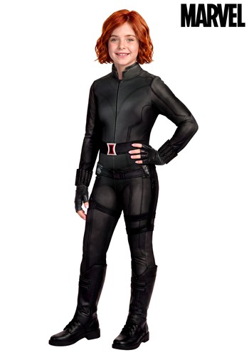 Girls Marvel Black Widow Premium Costume