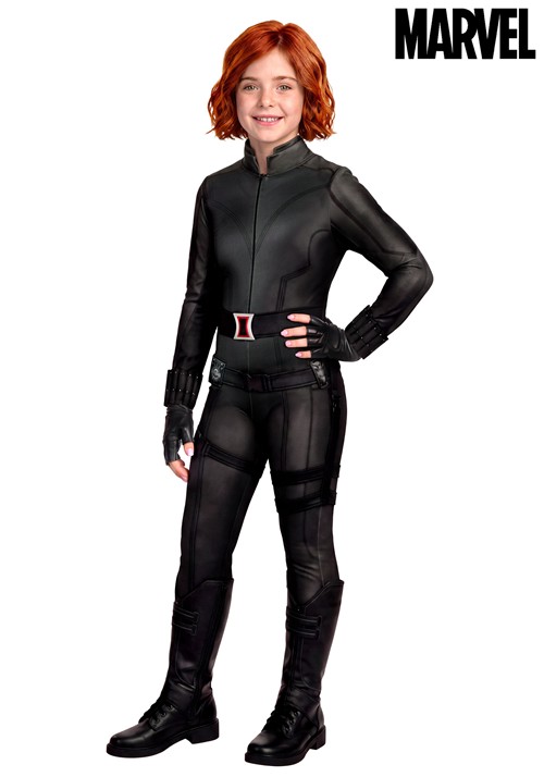Girls Marvel Black Widow Premium Costume