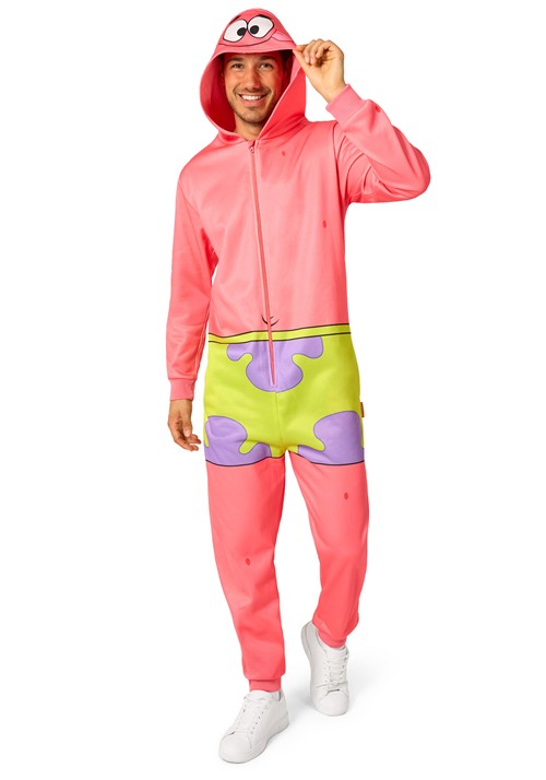 Spongebob Adult Patrick Onesie Costume