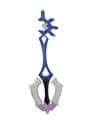 Kingdom Hearts Aqua Rainfell Costume Cosplay Keyblade