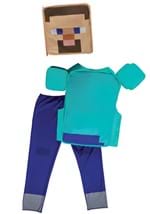 Classic Minecraft Kids Steve Pop Out Costume Alt 3