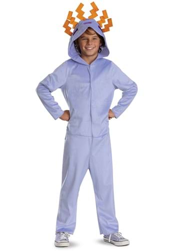 Minecraft Axolotl Hooded Jumpsuit Costume for Kids