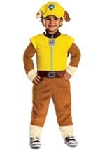Boys Deluxe Paw Patrol Rubble Toddler Costume