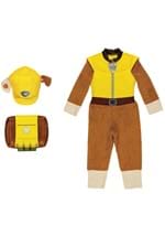 Boys Deluxe Paw Patrol Rubble Toddler Costume Alt 2