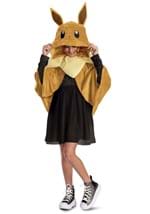Adult Child Pokemon Eevee Costume Hooded Cape Alt 1