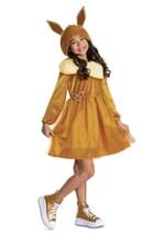 Girls Pokemon Eevee Hooded Costume Dress
