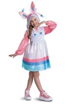 Girls Pokemon Sylveon Hooded Costume Dress